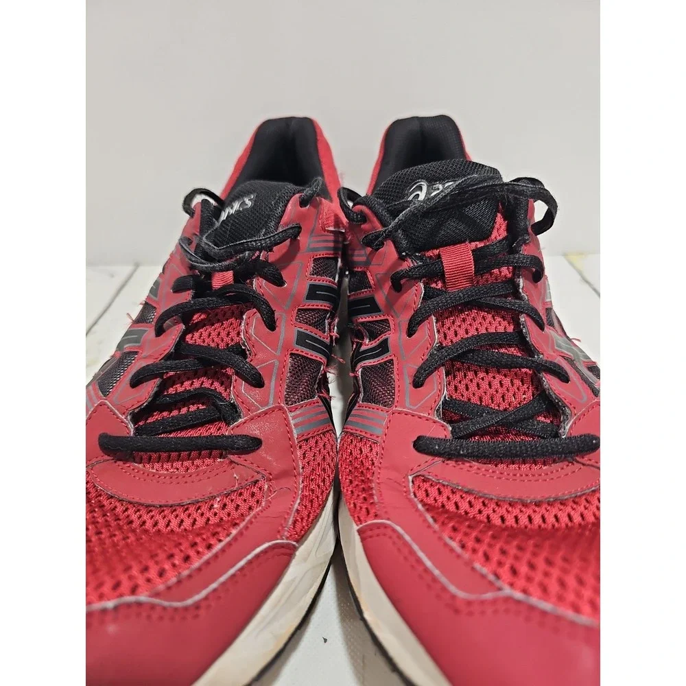 Asics Gel-Contend 4 Burgundy Black Comfort Running Shoes Size 13